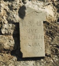 Križ na staroj crkvi Gospe od zdravlja